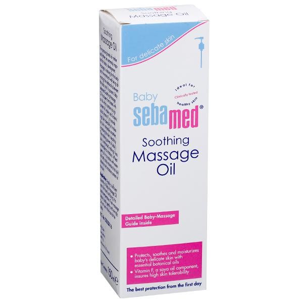 Sebamed Baby Massage Oil| With Soya Oil|Non- Greasy|Ideal For Newborn |150 Ml