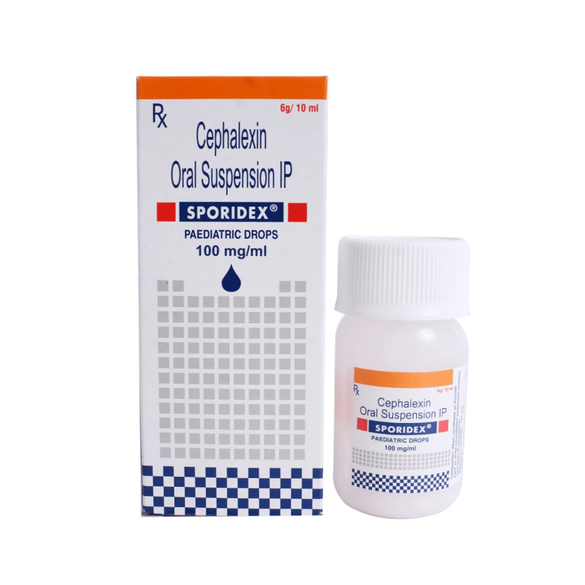 Sporidex 100mg Paediatric Drops