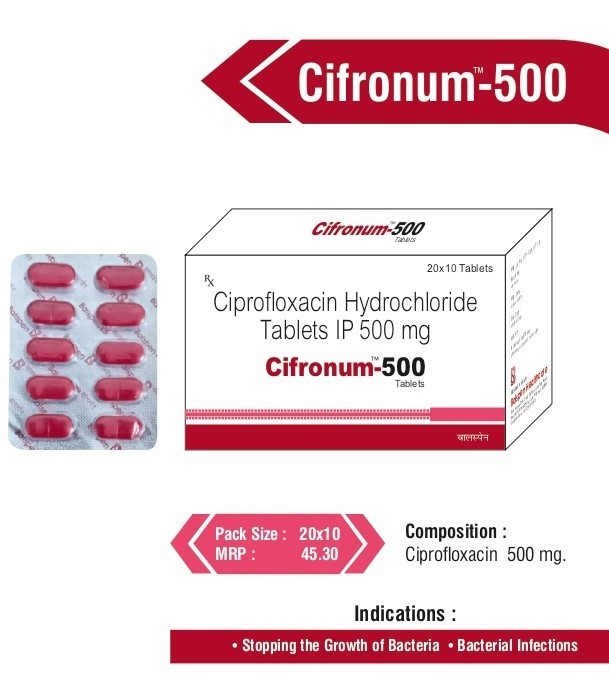 CIFRONUM-500 TAB