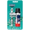 Gillette Mach3 Razor for Men with 3 Anti-Friction Blades + Ergonomic Handle + 50 gm