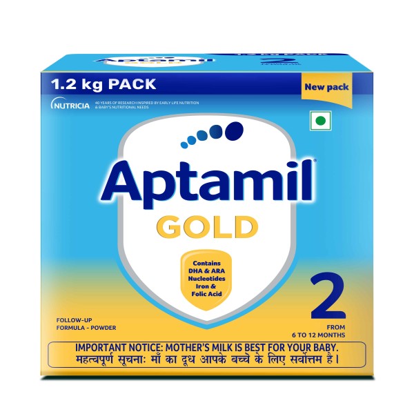 Aptamil Gold FollowUp Formula Stage 2 Powder (6-12 months) 1.2 kg