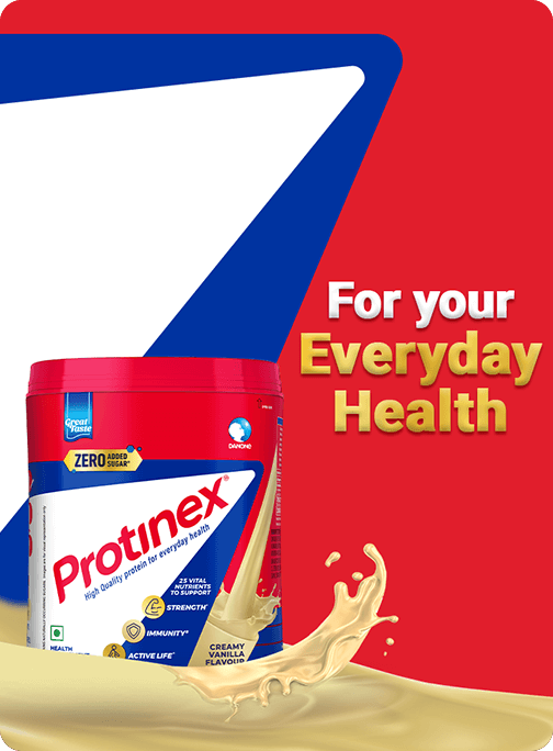 Protinex Health Supplement And Nutritional Protein Mix For Adults-(Creamy Vanilla, 400 Gms, Jar) with 25 Vital Nutrients to Support Strength, Immunity & Active Life