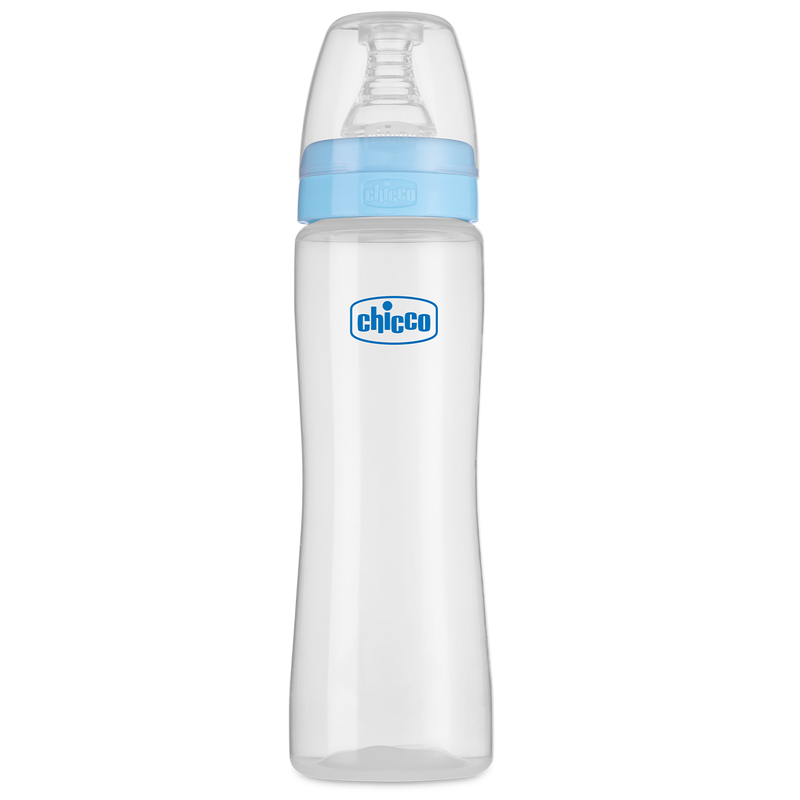 Feed Easy Feeding Bottle (250ml, Medium Flow) (Blue)