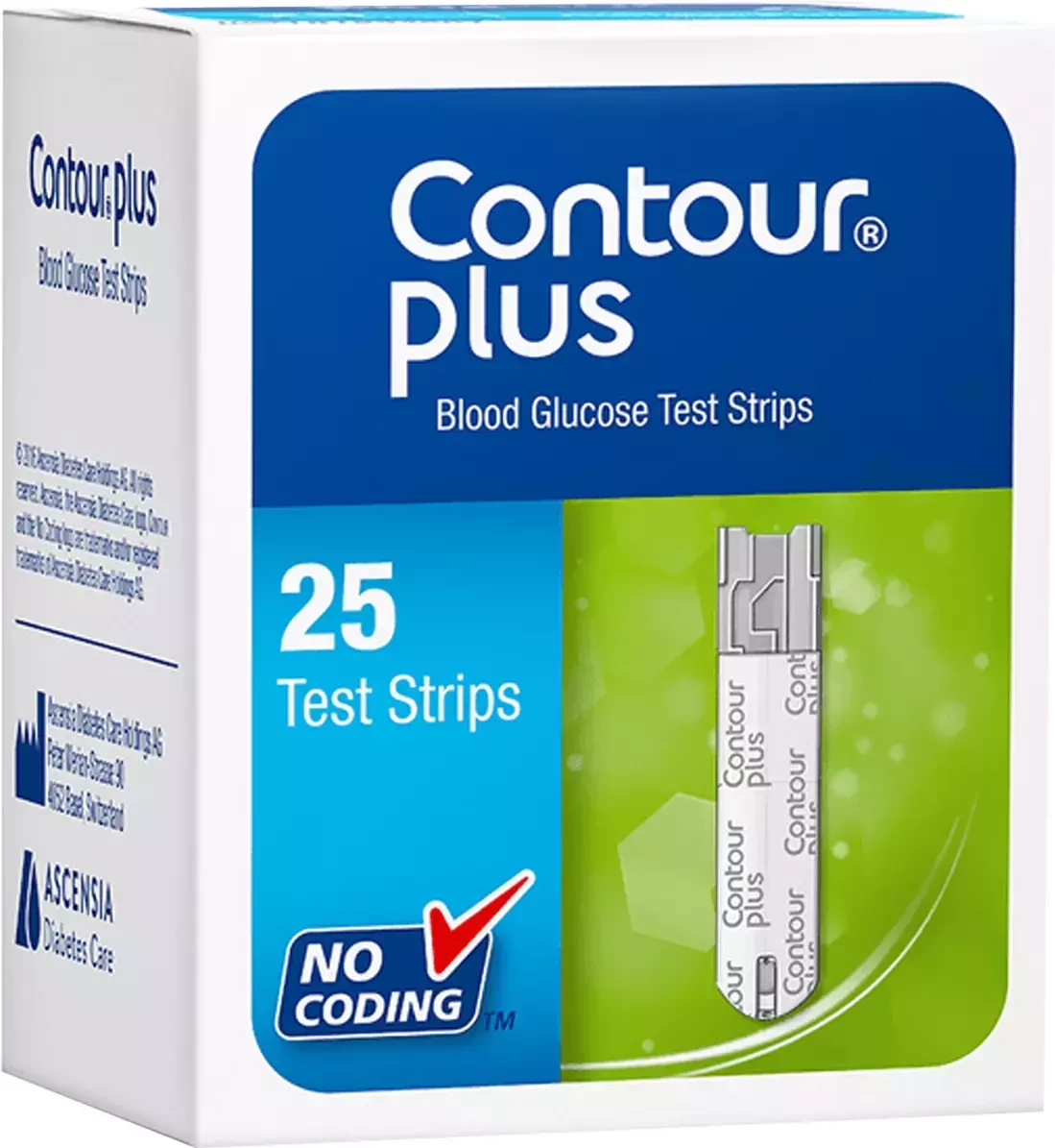 Contour Plus Test Strips Box Of 25