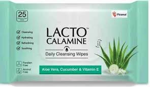 Lacto Calamine Daily Cleansing Wipes