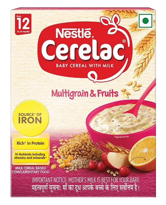 Cerelac Baby Cereal - 5 Grains & Fruits - From 18 to 24 Months 300 g