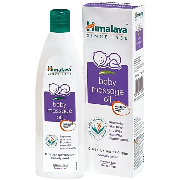 Himalaya Baby Massage Body Oil Bottle Of 200 Ml