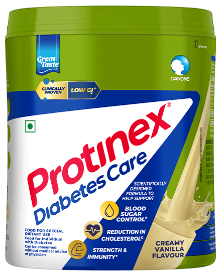 Protinex Diabetes Care (Creamy Vanilla Flavor, 200gm) Scientifically Designed Formula to help support Blood Sugar Control and Reduction in Cholesterol