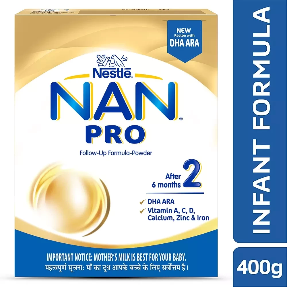 Nestle Nan Pro Stage 2 Follow-Up Formula Milk Powder (After 6 Months) Refill