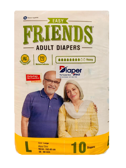 Friends Adult Large 10pcs (Sticker Type