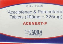 Acenext P 100mg/325mg Tablet