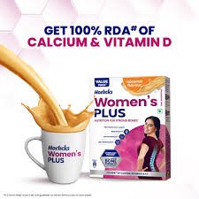 Horlicks Women's Plus Nutrition For Strong Bones Caramel