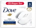 Dove Cream Beauty Bathing Bar for Nourished Skin (125gm Each)