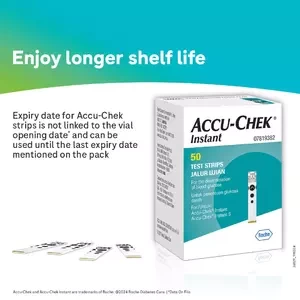 Accu-Chek Instant S Glucometer Kit (With Free 10 Strips)