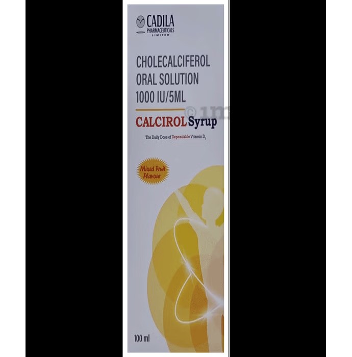 Calcirol Syrup Mixed fruit flavour