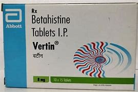 Vertin 8mg Tablet