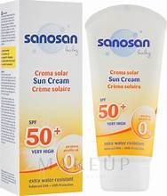 Sanosan Sunscreen - SPF 50+ PA+ BABY SUN CREAM  (75 ml)